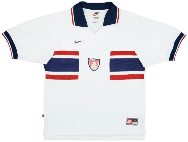 Nike 1995-98 USA Home Shirt - 7/10 - (S)
