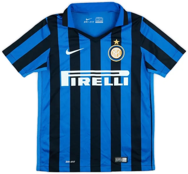 Nike 2015-16 Inter Milan Home Shirt - 8/10 - (M.Boys)