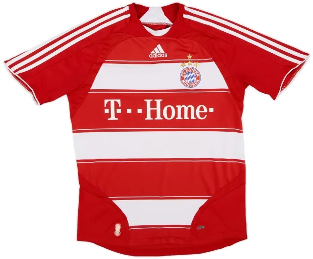 adidas 2008-09 Bayern Munich Home Shirt - 5/10 - (M)