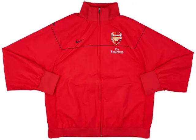 2008-09 Arsenal Nike Track Jacket - 7/10 - (XL)