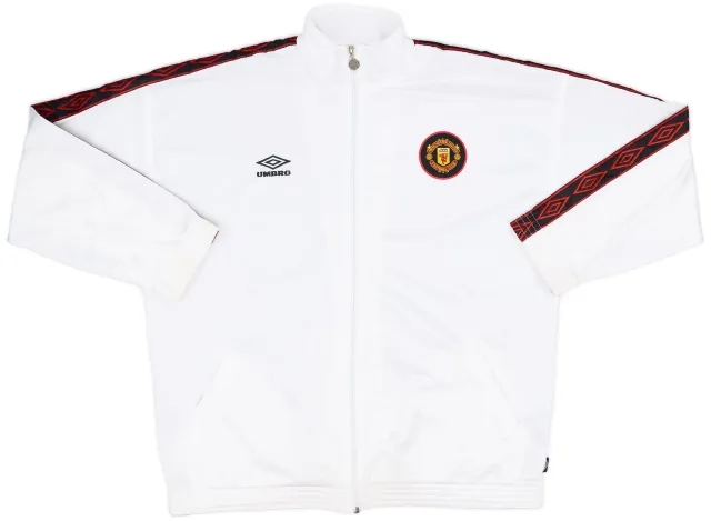 1996-97 Manchester United Umbro Track Jacket - 7/10 - (XL)