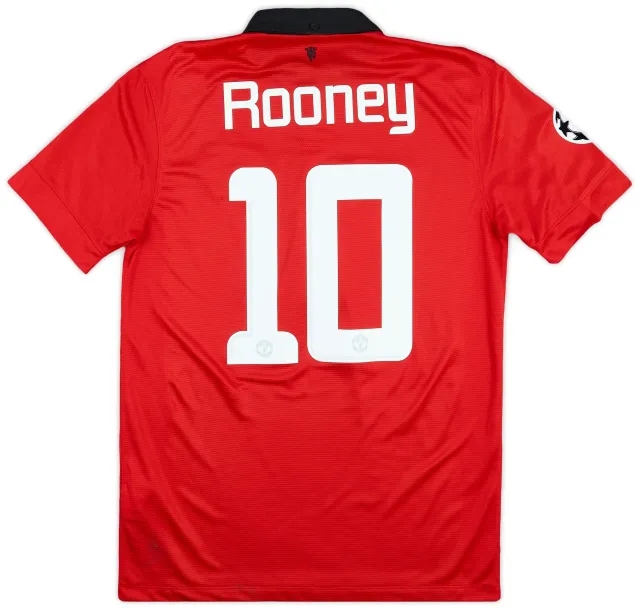 Nike 2013-14 Manchester United Home Shirt Rooney #10 - 5/10 - (M)