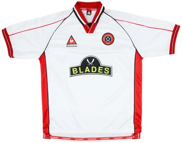 LeCoqSportif 1999-00 Sheffield United Away Shirt - 10/10 - (L)