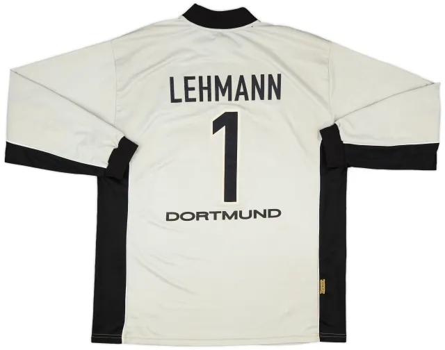 Nike 1999-00 Borussia Dortmund GK Shirt Lehmann #1 - 8/10 - (XXL)