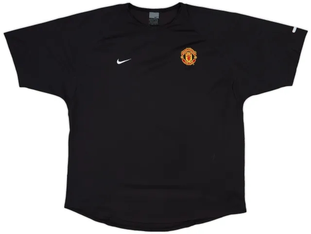 2002-03 Manchester United Nike Training Shirt - 9/10 - (XXL)