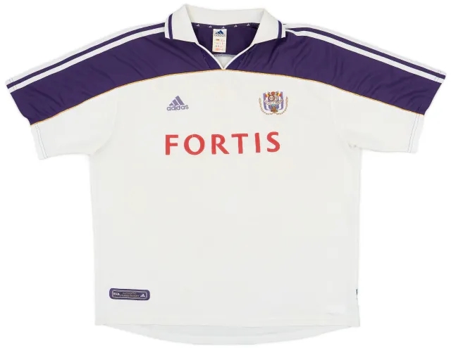 adidas 2000-01 Anderlecht Home Shirt - 3/10 - (XL)