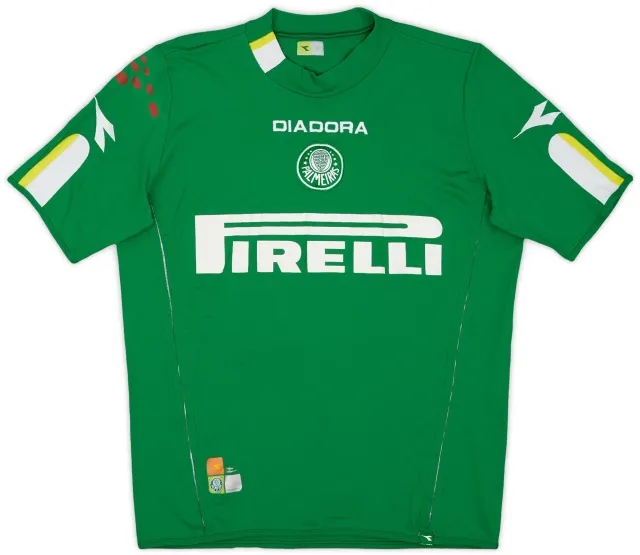Diadora 2004 Palmeiras Home Shirt #11 - 8/10 - (M)