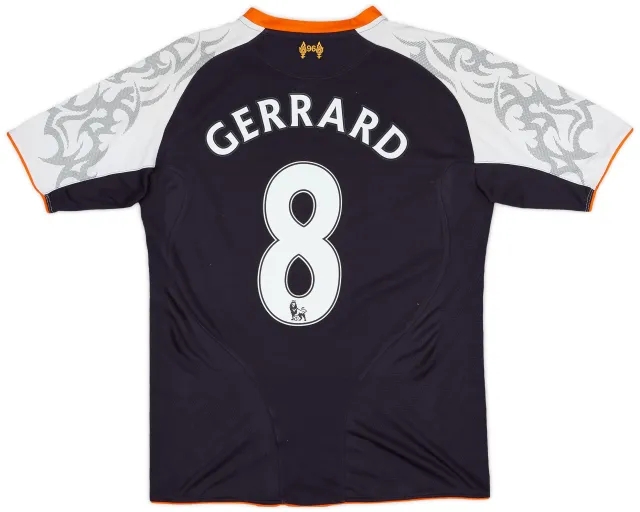 2012-13 Liverpool Third Shirt Gerrard #8 - 6/10 - (S)