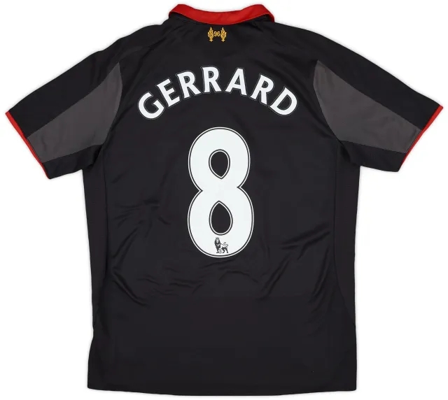2014-15 Liverpool Third Shirt Gerrard #8 - 6/10 - (S)