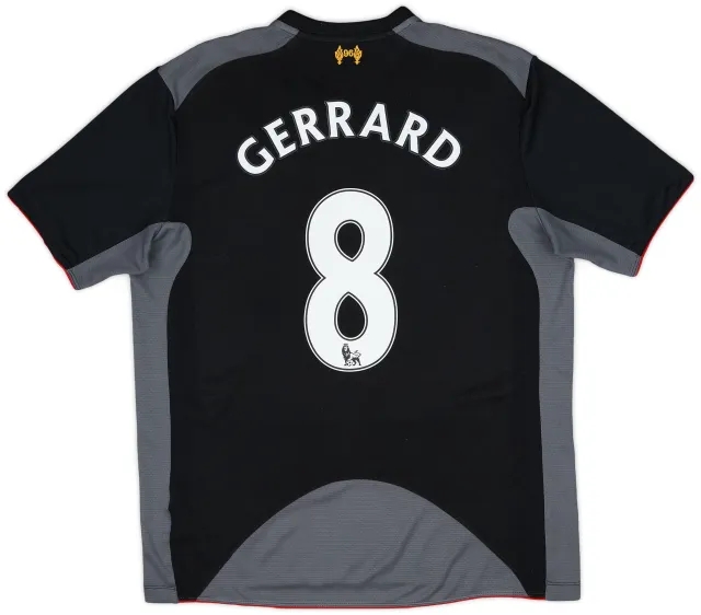 2012-13 Liverpool Away Shirt Gerrard #8 - 6/10 - (L)