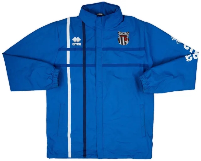 2009-10 Grimsby Town Errea Hooded Rain Jacket - 9/10 - (L)