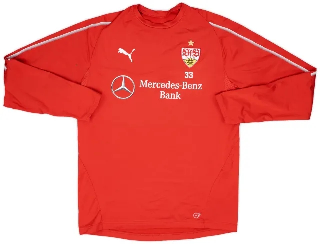 2017-18 Stuttgart Puma Player Issue Training Top #33 - 9/10 - (L)