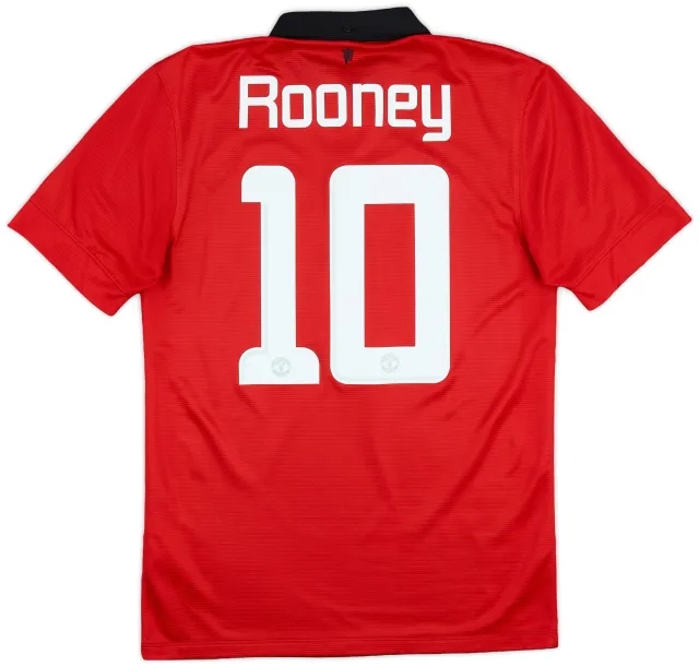 Nike 2013-14 Manchester United Home Shirt Rooney #10 - 9/10 - (S)