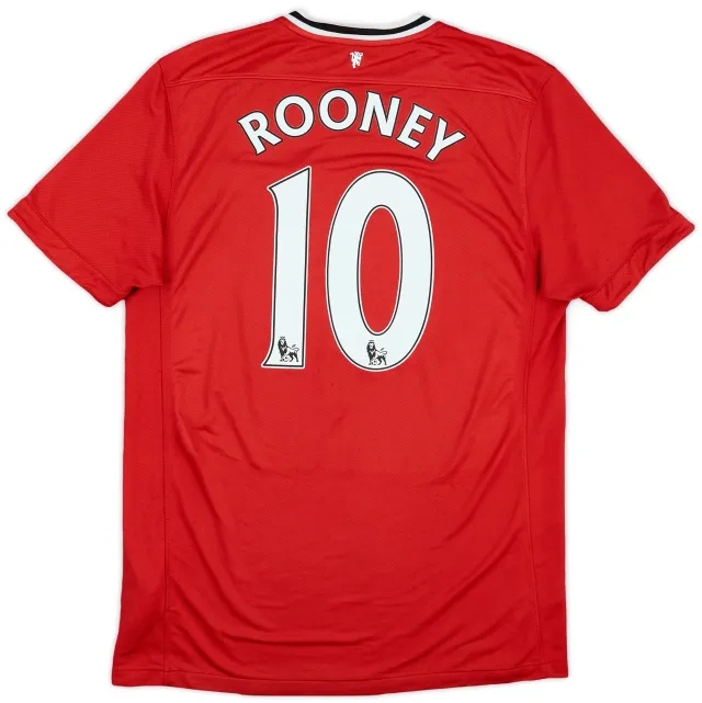 Nike 2011-12 Manchester United Home Shirt Rooney #10 - 5/10 - (L)