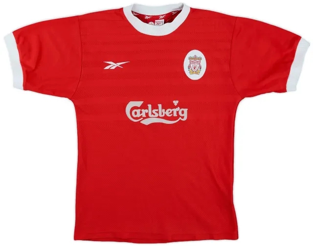 Reebok 1998-00 Liverpool Home Shirt - 7/10 - (XL.Boys)