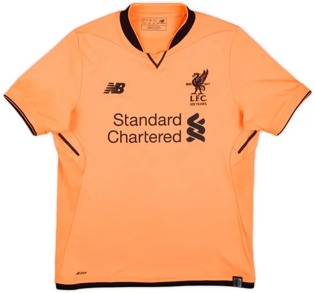 NewBalance 2017-18 Liverpool 125 Years Third Shirt - 8/10 - (XL.Boys)