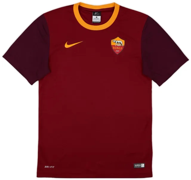 Nike 2015-16 Roma Basic Home Shirt - 7/10 - (S)