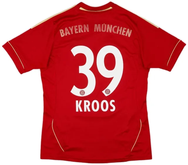 adidas 2011-13 Bayern Munich Home Shirt Kroos #39 - 5/10 - (XL.Boys)