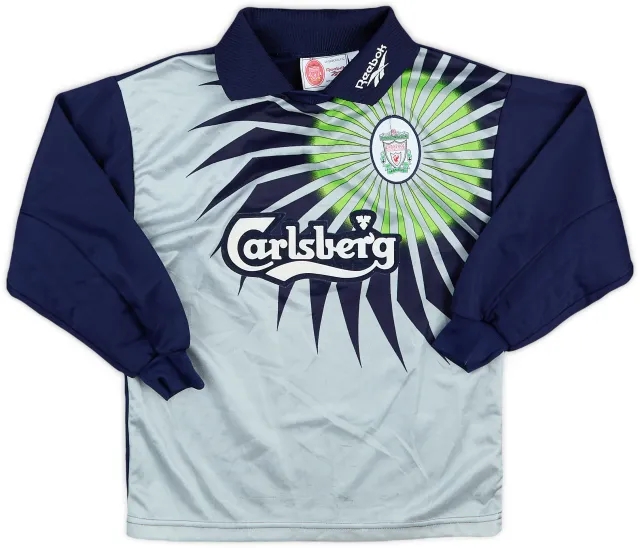 Reebok 1998-99 Liverpool GK Shirt - 8/10 - (S.Boys)