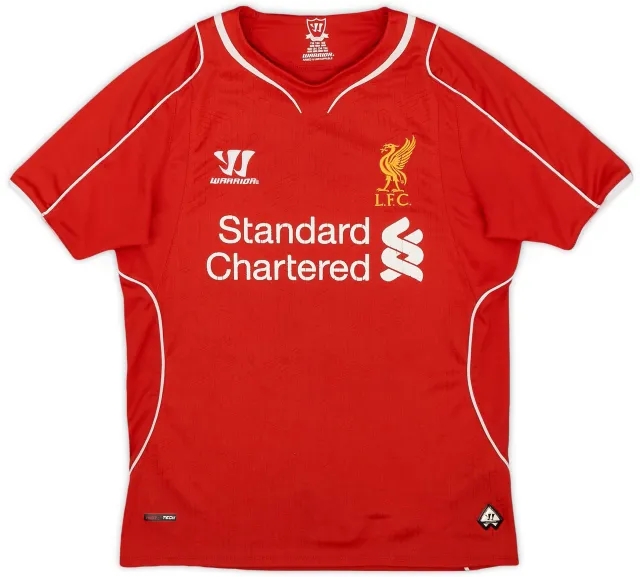 2014-15 Liverpool Home Shirt - 6/10 - (M.Boys)