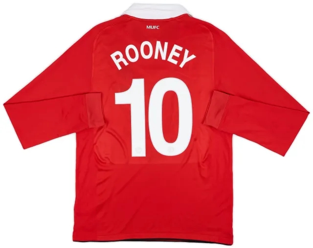 Nike 2010-11 Manchester United Home Shirt Chicharito #14 - 4/10 - (XL.Boys)