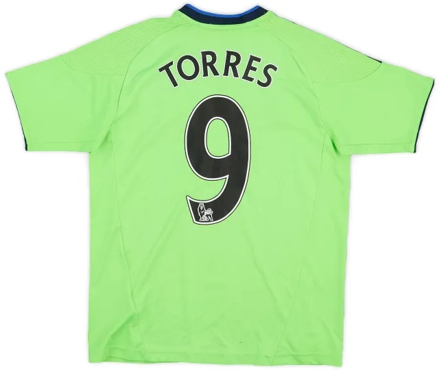 adidas 2010-11 Chelsea Third Shirt Torres #9 - 5/10 - (L.Boys)