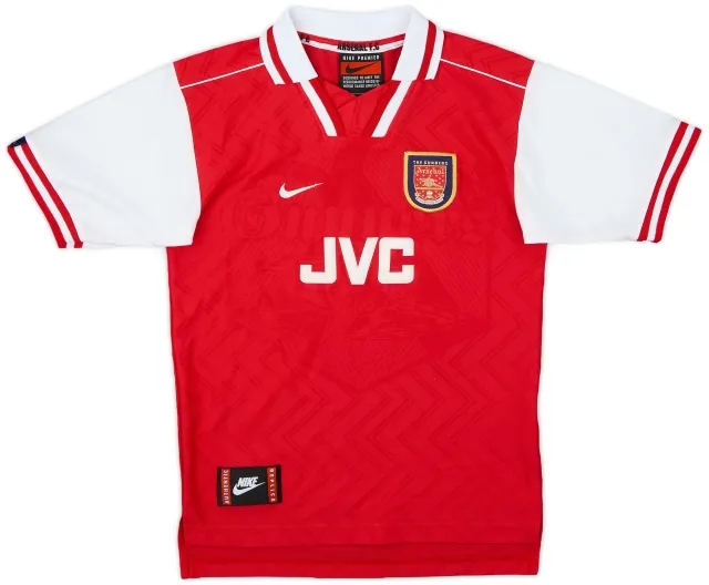 Nike 1996-98 Arsenal Home Shirt - 8/10 - (M.Boys)