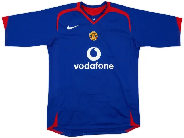 Nike 2005-06 Manchester United Away Shirt - 8/10 - (XL.Boys)