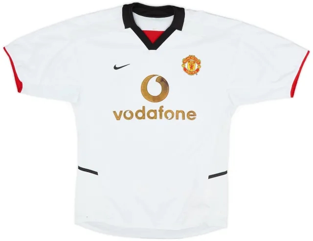 Nike 2002-03 Manchester United Away Shirt - 4/10 - (S)