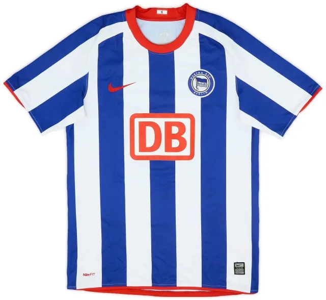 Nike 2008-09 Hertha Berlin Home Shirt - 8/10 - (S)