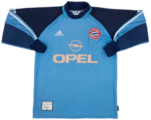 adidas 2001-02 Bayern Munich GK Shirt #1 - 5/10 - (S)
