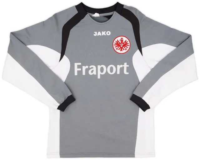 2005-07 Eintracht Frankfurt Jako Leisure L/S Tee - 7/10 - (S)