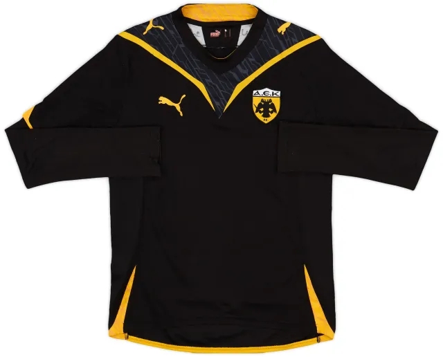 Puma 2009-10 AEK Athens Away L/S Shirt - 8/10 - (M)