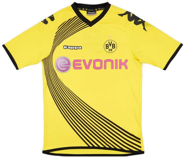 Kappa 2011-12 Borussia Dortmund European Home Shirt - 7/10 - (S)