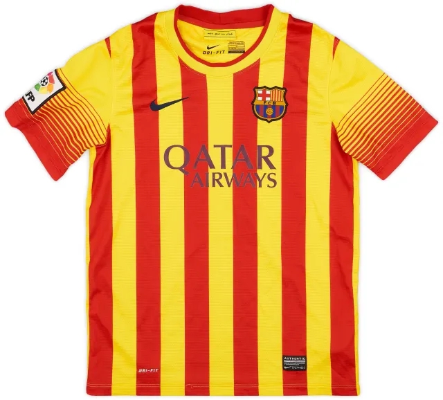 Nike 2013-15 Barcelona Away Shirt Messi #10 - 9/10 - (S)