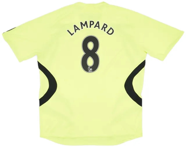 adidas 2007-08 Chelsea Away Shirt Lampard #8 - 6/10 - (XXL)
