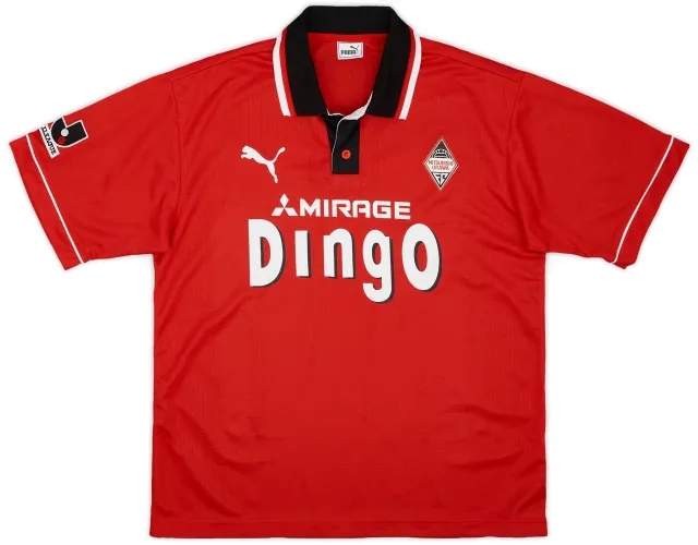 Umbro 1999-00 Urawa Red Diamonds Home Shirt - 9/10 - (L)