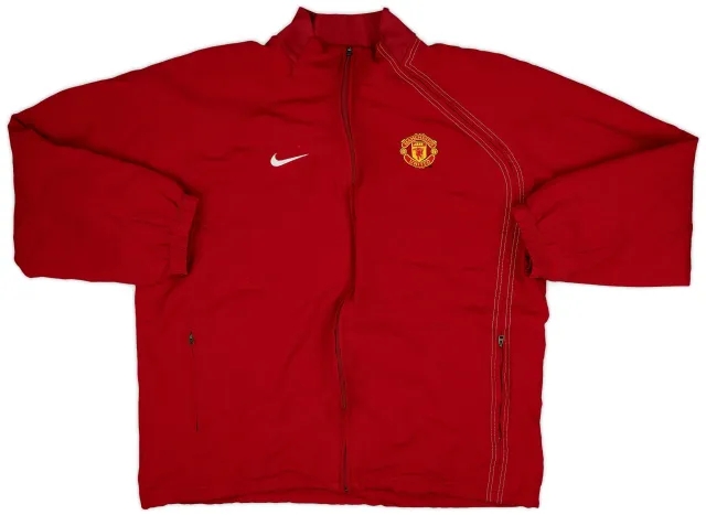 2004-05 Manchester United Nike Track Jacket - 7/10 - (XL)