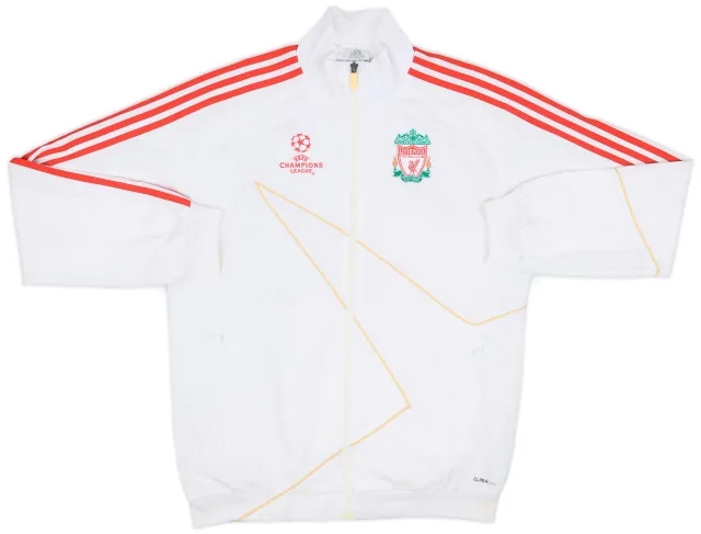 2009-10 Liverpool adidas CL Track Jacket - 7/10 - (S)