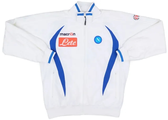 2009-10 Napoli Macron Track Jacket - 8/10 - (M)