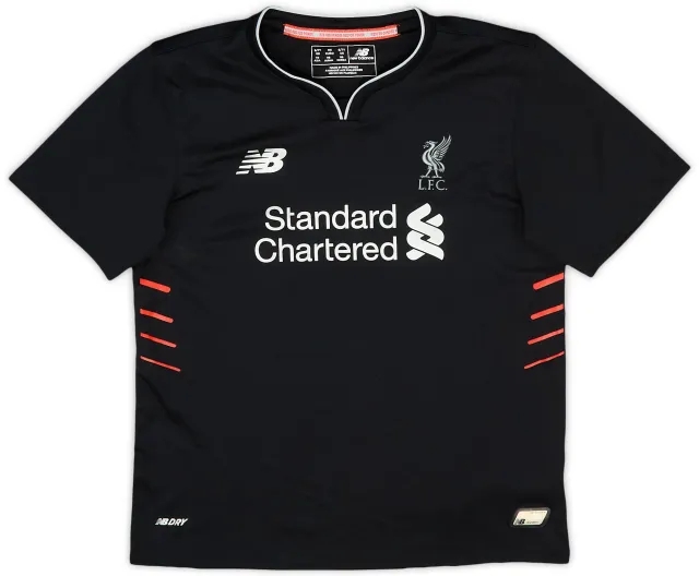NewBalance 2016-17 Liverpool Away Shirt - 9/10 - (6-7 Years)
