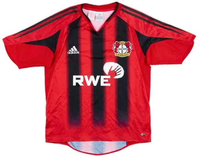 adidas 2004-06 Bayer Leverkusen Home Shirt - 7/10 - (L.Boys)
