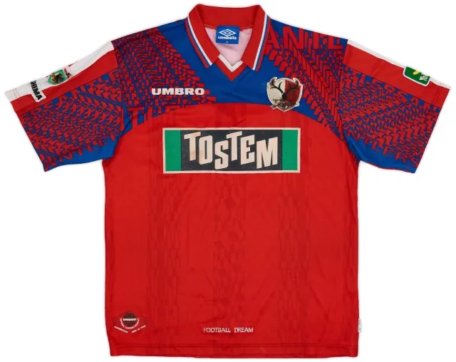 Umbro 1997 Kashima Antlers Home Shirt - 5/10 - (XL)
