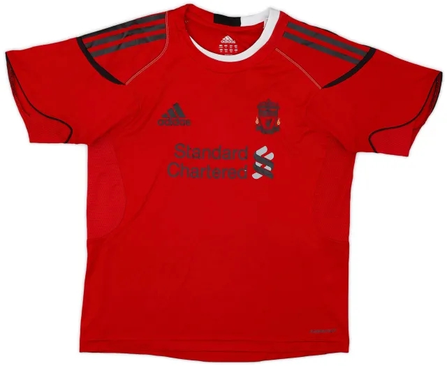 2010-11 Liverpool adidas Formotion Training Shirt - 8/10 - (L.Boys)