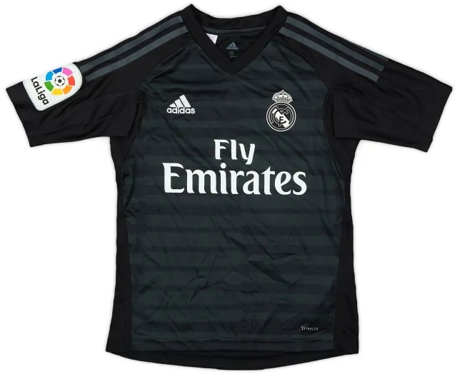 adidas 2018-19 Real Madrid GK Shirt - 9/10 - (S.Boys)