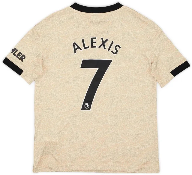 adidas 2019-20 Manchester United Away Shirt Alexis #7 - 8/10 - (S.Boys)
