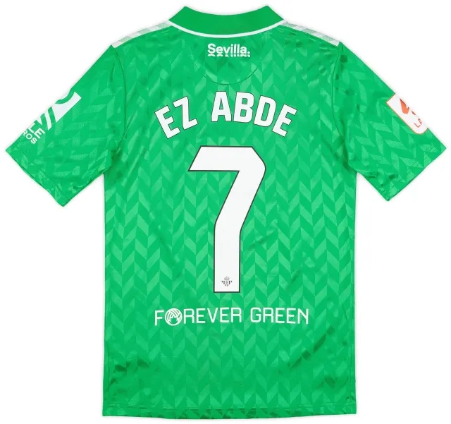 Hummel 2023-24 Real Betis Away Shirt Ez Abde #7 - As New - (XS)