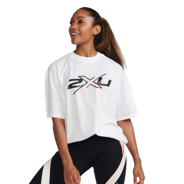 2xu Form  - White / Hyper Coral