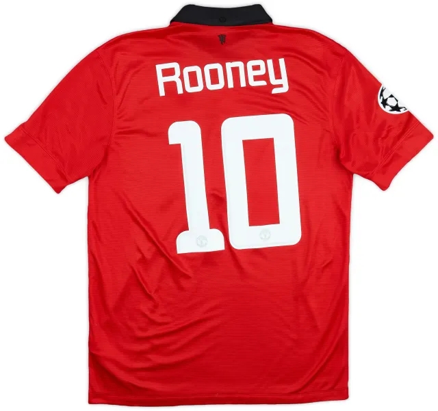 Nike 2013-14 Manchester United Home Shirt Rooney #10 - 6/10 - (M)