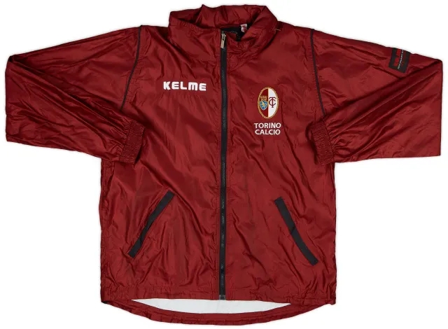 1996-97 Torino Kelme Hooded Rain Jacket - 9/10 - (S)